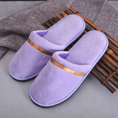 High-End Hotel Slippers Coral Fleece - Amazhona 