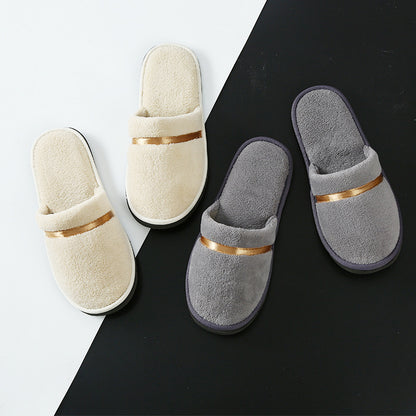 High-End Hotel Slippers Coral Fleece - Amazhona 