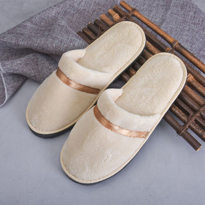 High-End Hotel Slippers Coral Fleece - Amazhona 