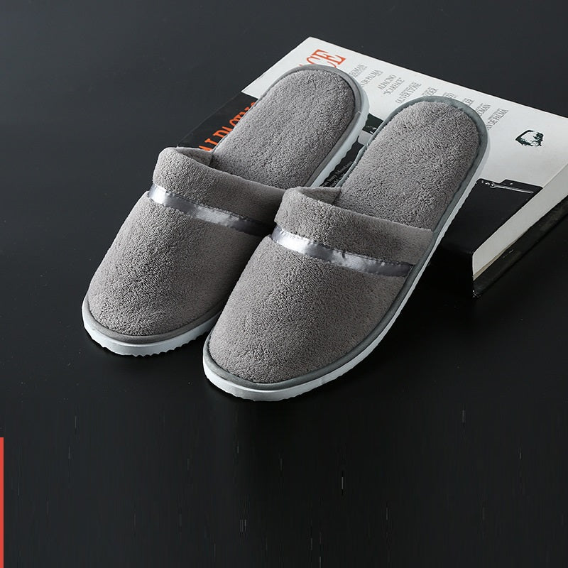 High-End Hotel Slippers Coral Fleece - Amazhona 