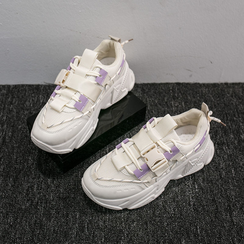 Sneakers Students Korean Version Of The Net Red Daddy Shoes - Amazhona 