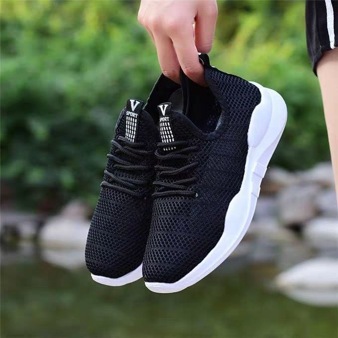 Summer Net Shoes Flat Casual Sports Shoes - Amazhona 