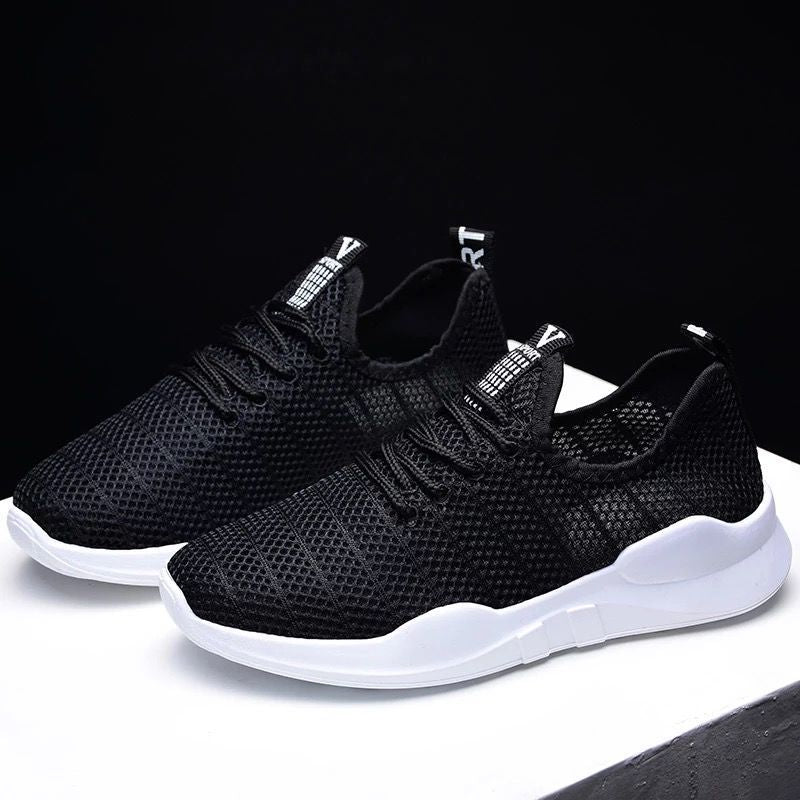 Summer Net Shoes Flat Casual Sports Shoes - Amazhona 