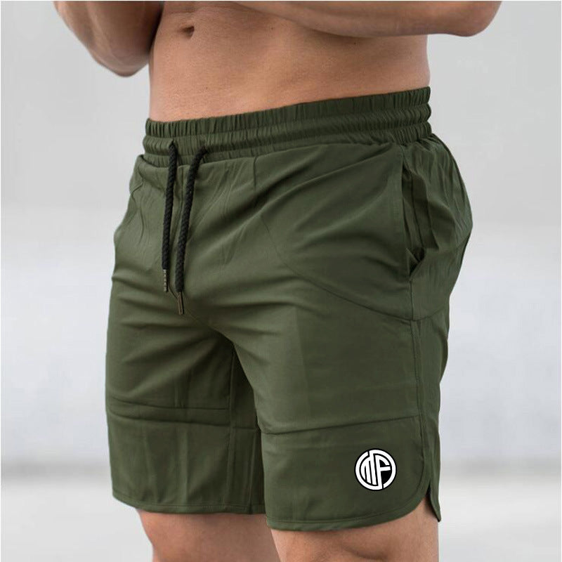 Fitness Shorts Casual Sports Running Five-Point Pants Men'S Basketball Training Quick-Drying Pants - Amazhona 