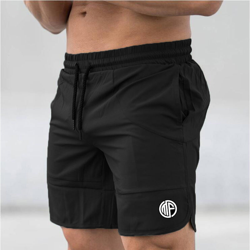 Fitness Shorts Casual Sports Running Five-Point Pants Men'S Basketball Training Quick-Drying Pants - Amazhona 