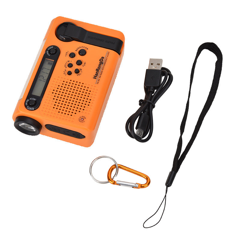 Solar Alarm Radio For Disaster Prevention - Amazhona 