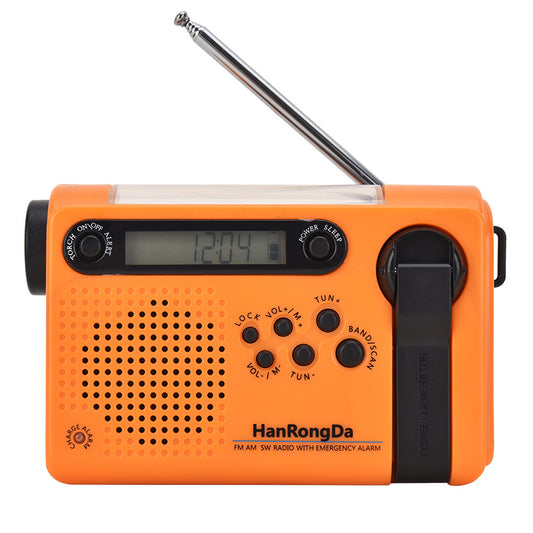 Solar Alarm Radio For Disaster Prevention - Amazhona 