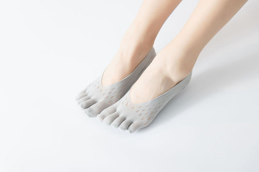 Five-Finger Boat Socks Breathable Thin Invisible Socks Split Toe Socks - Amazhona 