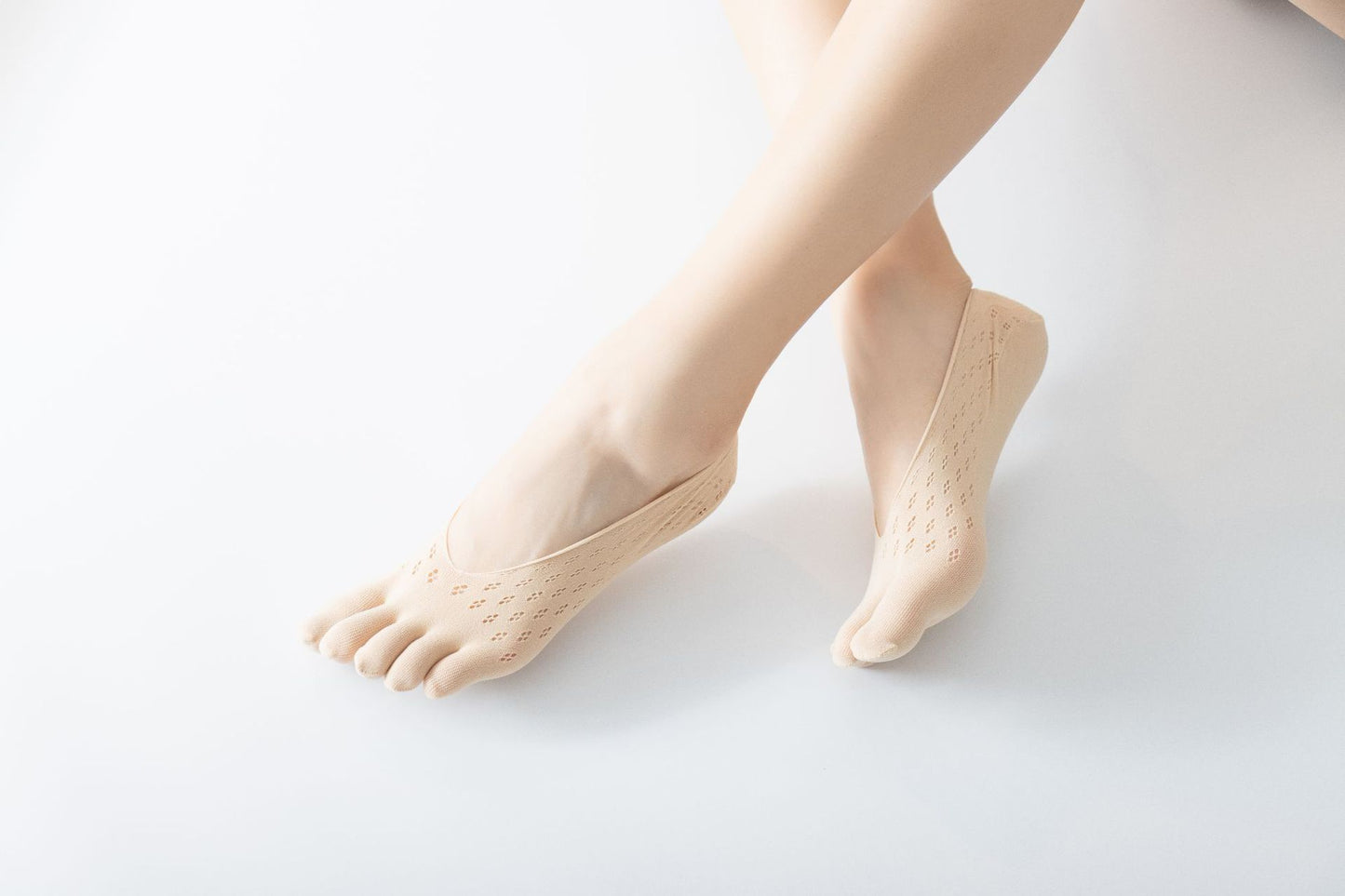 Five-Finger Boat Socks Breathable Thin Invisible Socks Split Toe Socks - Amazhona 