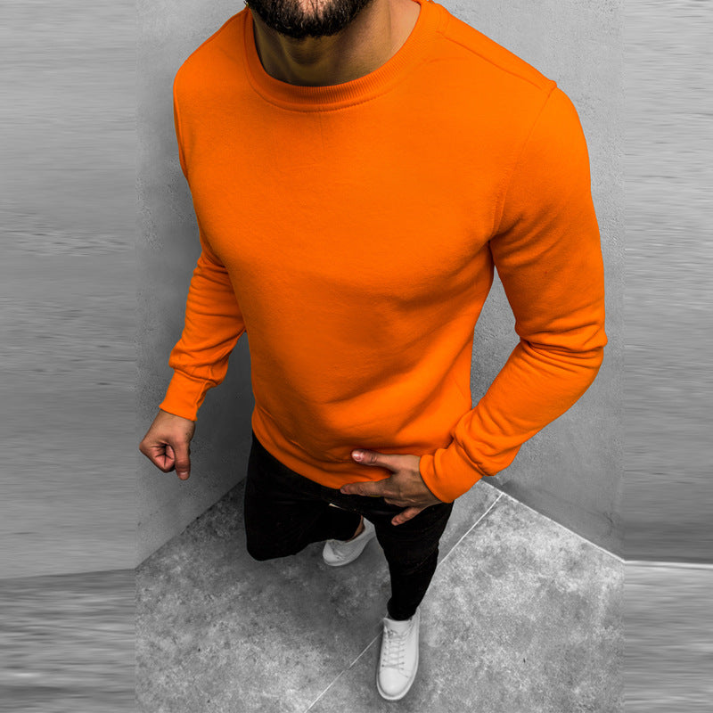 Beauty Men's Casual Solid Color Base Sweater - Amazhona 