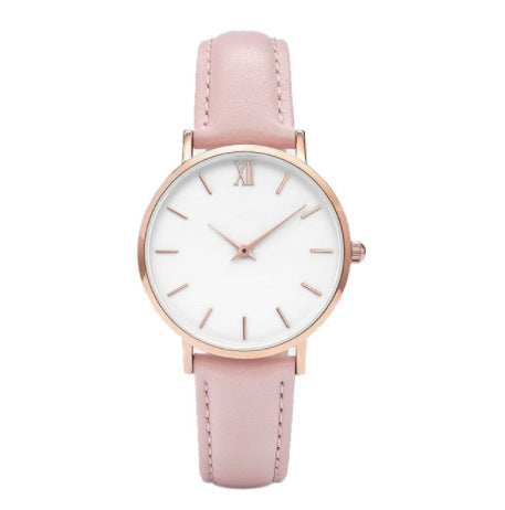 Simple Fashion Bar Nail Scale Leisure Belt Quartz Watch - Amazhona 