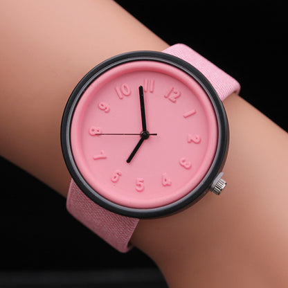 Fashion Women's Watch Leather Ladies Watch Women's Candy Watch - Amazhona 