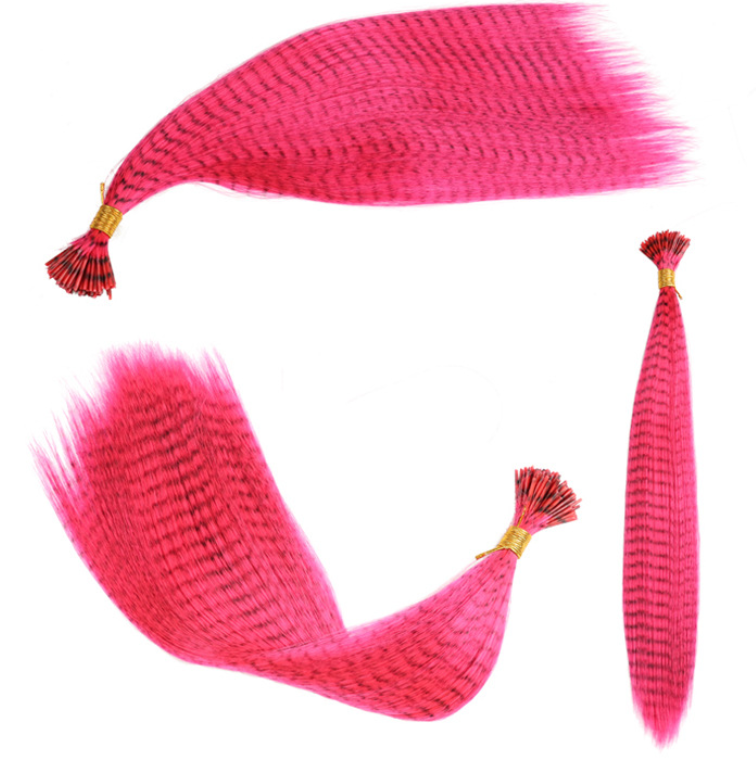 Feather Hair Extension Piece 13 Colors - Amazhona 