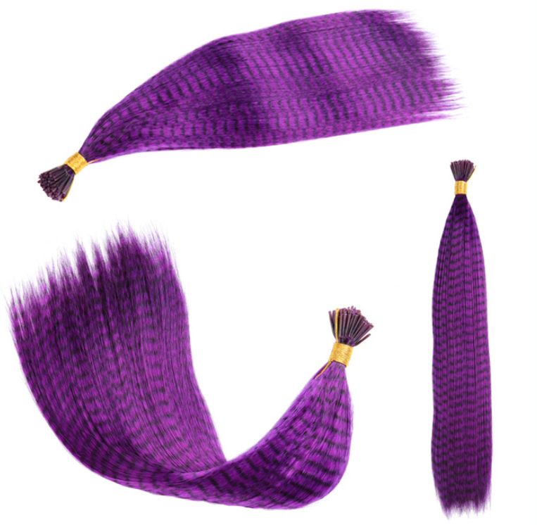 Feather Hair Extension Piece 13 Colors - Amazhona 