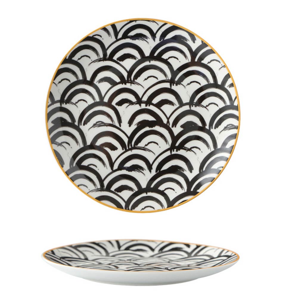 Western Dishes, Ceramic Dishes, Nordic Style Dishes Set - Amazhona 