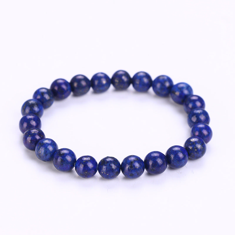 Bracelet Yoga Pure Bead Bracelet 8mm Stone Volcanic Stone Agate Diy Bracelet - Amazhona 