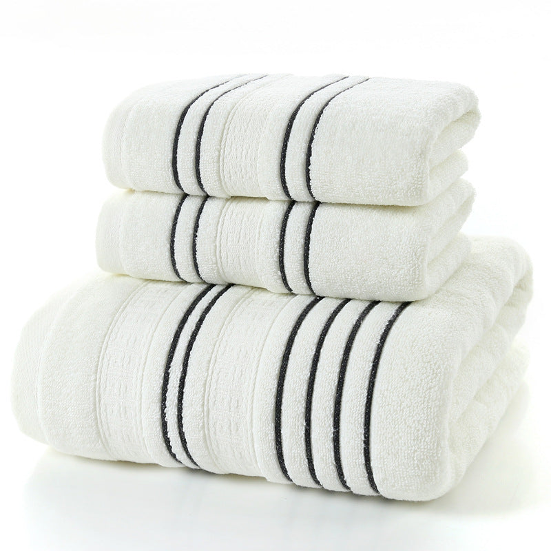 Pure Cotton Thick Soft Absorbent Bath Towel - Amazhona 