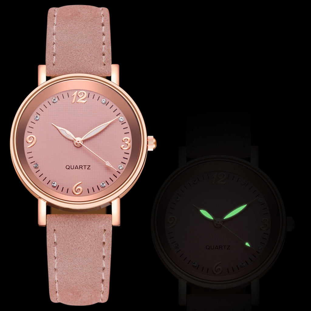 Luminous Watch Female Casual Watch Fashion Watch Watch - Amazhona 