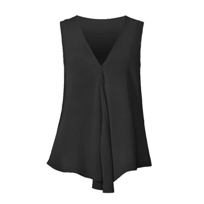 Women's loose sleeveless vest - Amazhona 