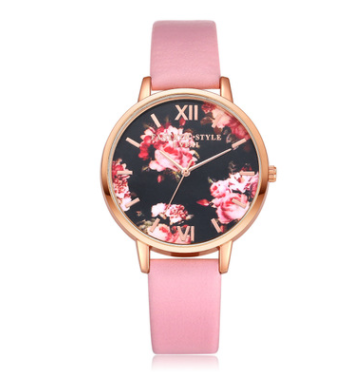 High Quality Fashion Leather Strap Rose Gold Women Watch Casual Love Heart Quartz Wrist Watch Women Dress Ladies Luxury Watches - Amazhona 