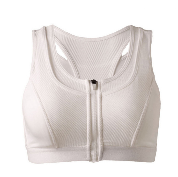 Fitness sports shirt bra sports Yoga women Zipper sports vest Bra Top women sport bra running Sexy 6603 - Amazhona 