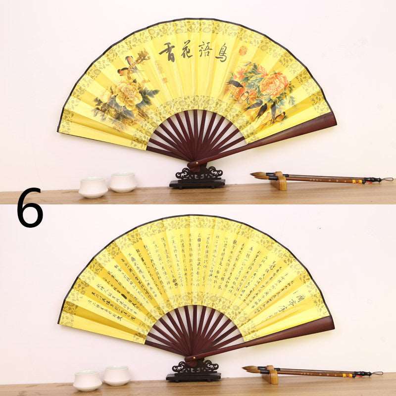 Bamboo craft fan - Amazhona 