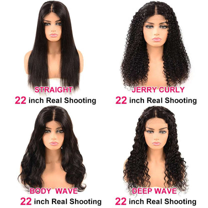 180 Density Human Hair Lace Wig MEGALOOK Transparent Lace Wigs For Women Human Hair Remy Brazilian T Part Lace Wigs 30 32 Inch - Amazhona 