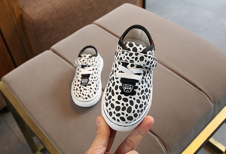 Leopard print children's sneakers - Amazhona 