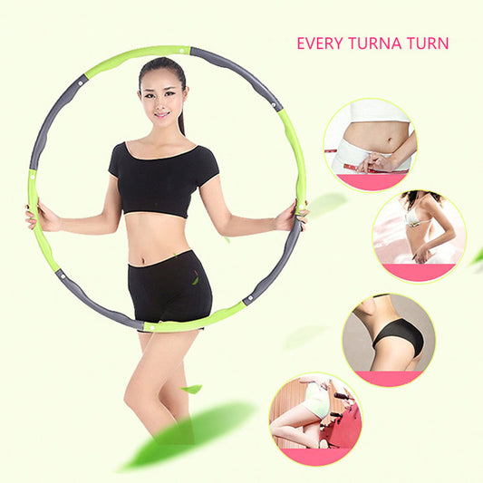 Home Workout Sports Hoop Circle Slimming Massage Hoop Fitness Excercise Gymnastic Yoga Hoop Accessories Bodybuilding Equipment - Amazhona 