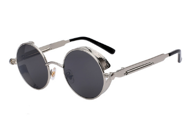 Austin Powers Vintage Round Metal Frame Sunglasses - Amazhona 