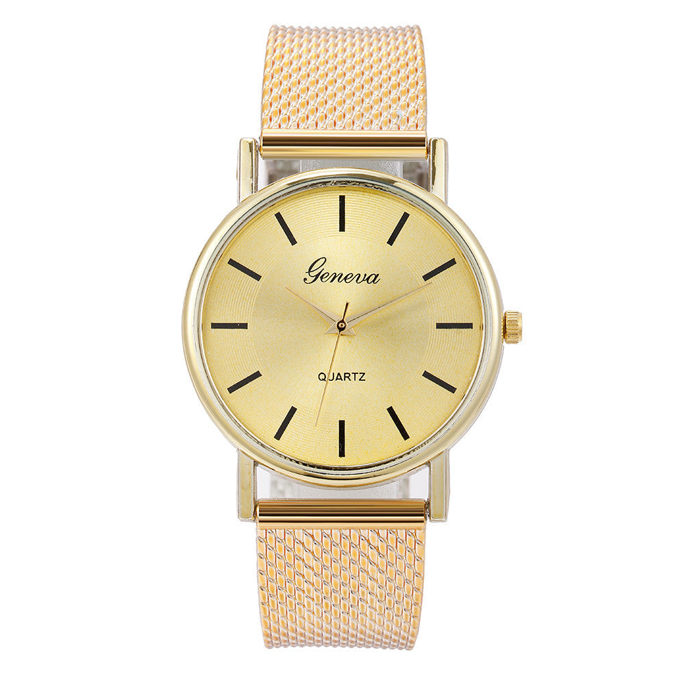 Fashion mesh strap watch - Amazhona 