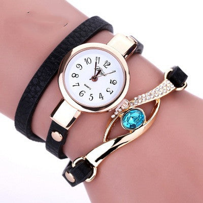 New Fashion Hot Women's Belt Three Circle Wristwatch - Amazhona 