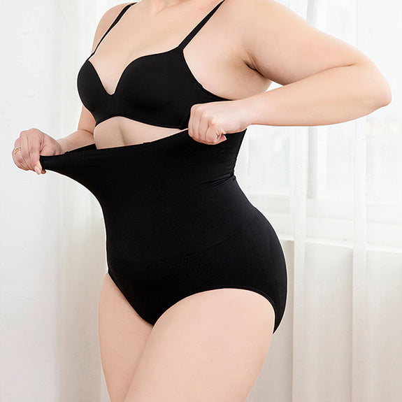 New Silicone Design Breathable High-Waisted Shaping Panties - Amazhona 