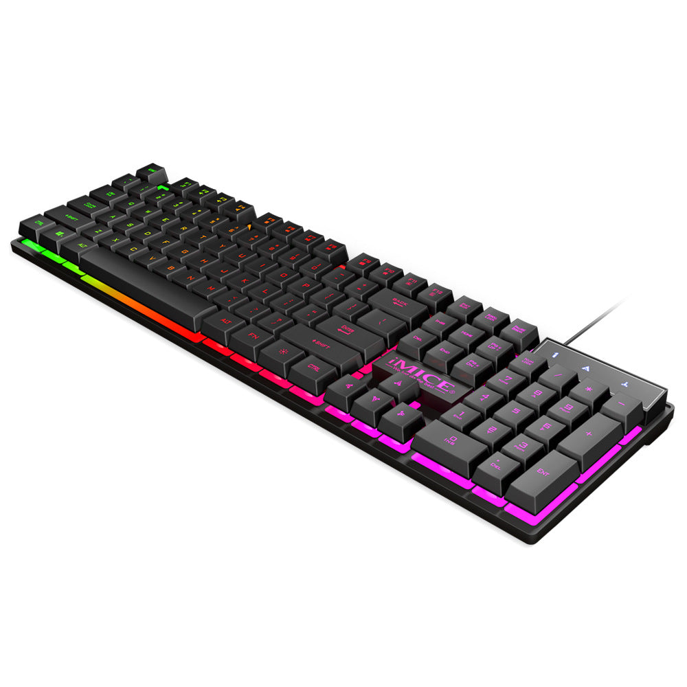 USB wired illuminated keyboard - Amazhona 