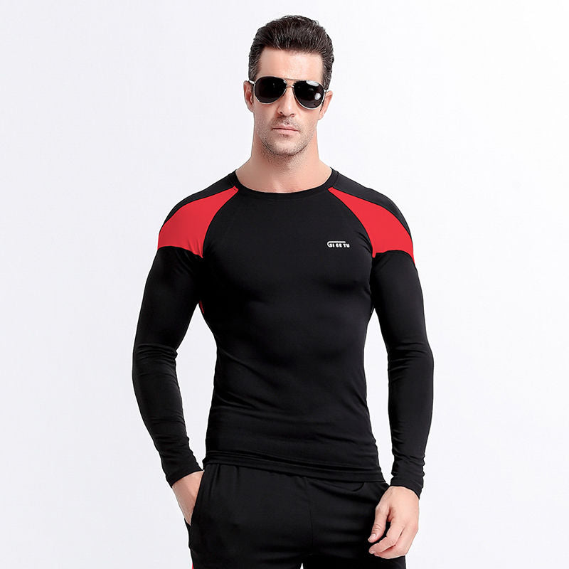 Training Suit Running Autumn And Winter Long-sleeved Top - Amazhona 