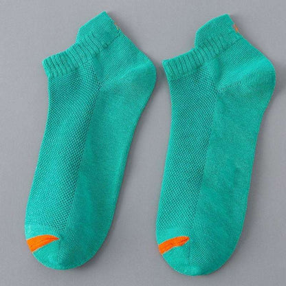 Deodorant Low-top Ankle Socks Mesh Style For Sports Sweat-proof Deodorant - Amazhona 