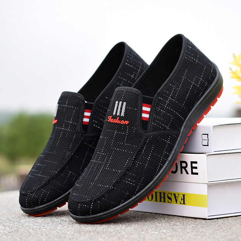 New Casual Canvas Shoes Old Beijing Canvas Shoes Breathable - Amazhona 