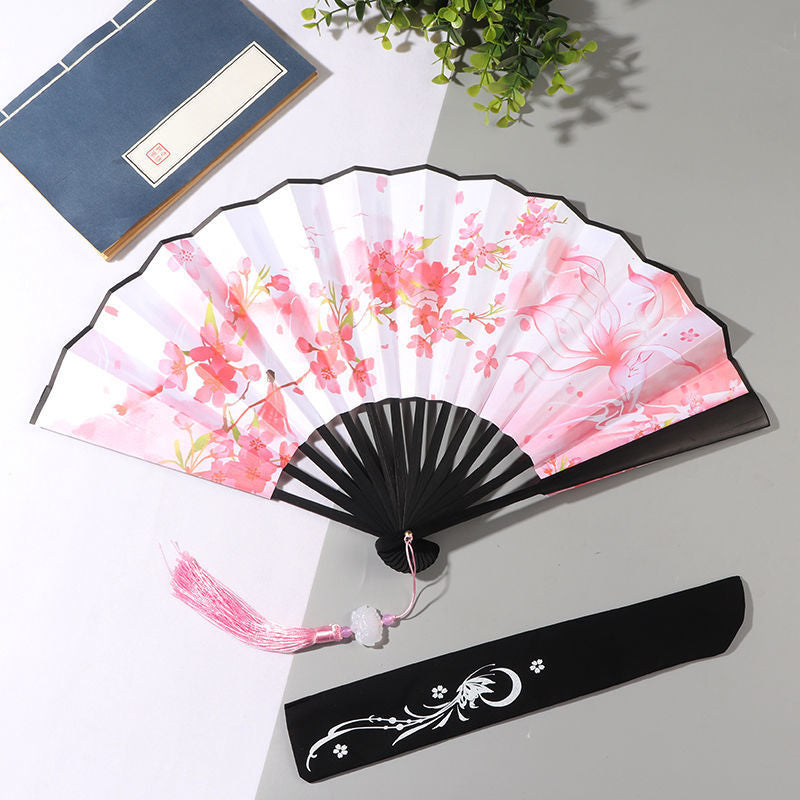 Men's And Women's Fashion Chinese Style Folding Fan - Amazhona 