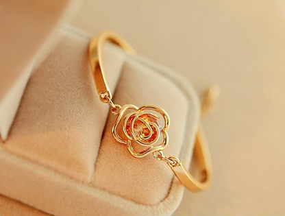 Women's Fashion Rose Bracelet - Amazhona 