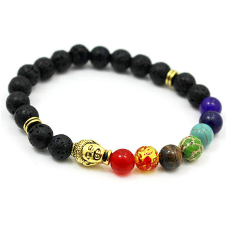 Colorful Chakra Yoga Energy Bracelet - Amazhona 