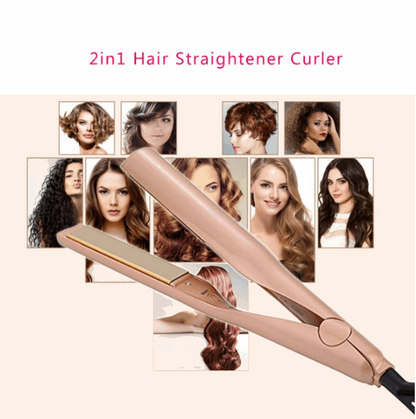 2 IN 1 Mestar Iron Pro Automatic Rotating Roller Hair Curler Heating Automatic Ceramic Curling Iron Magic Hair Styling Tool - Amazhona 