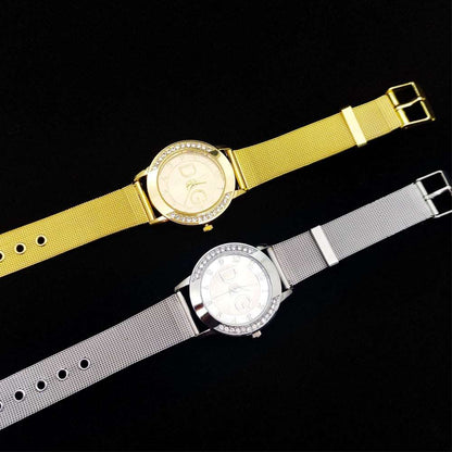 2022 Hot Sale European Fashion Watch Women Luxury Brand DQG Quartz Watch Reloj Mujer Casual Stainless Steel Ladies Clock - Amazhona 