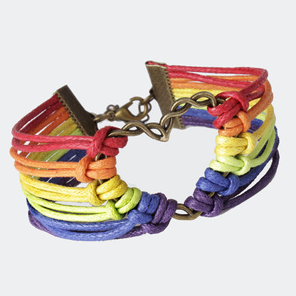 Six-color rainbow bracelet - Amazhona 