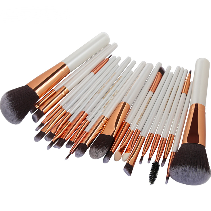 22 Piece Cosmetic Makeup Brush Set - Amazhona 