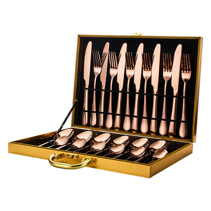 High-end tableware 24 piece set - Amazhona 