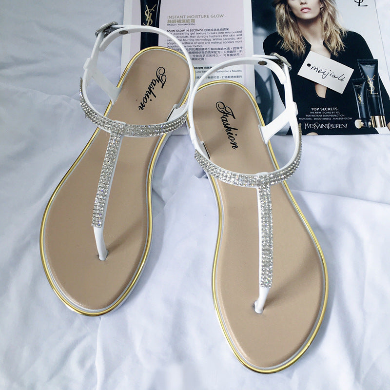 Korean version of flip flops sandals - Amazhona 