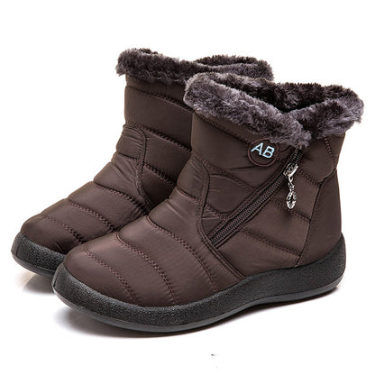 Waterproof boots warm XL snow boots - Amazhona 