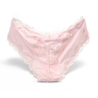 Ice silk lace panties - Amazhona 