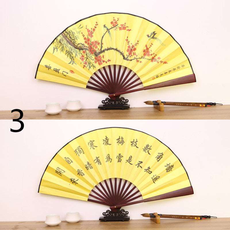 Bamboo craft fan - Amazhona 