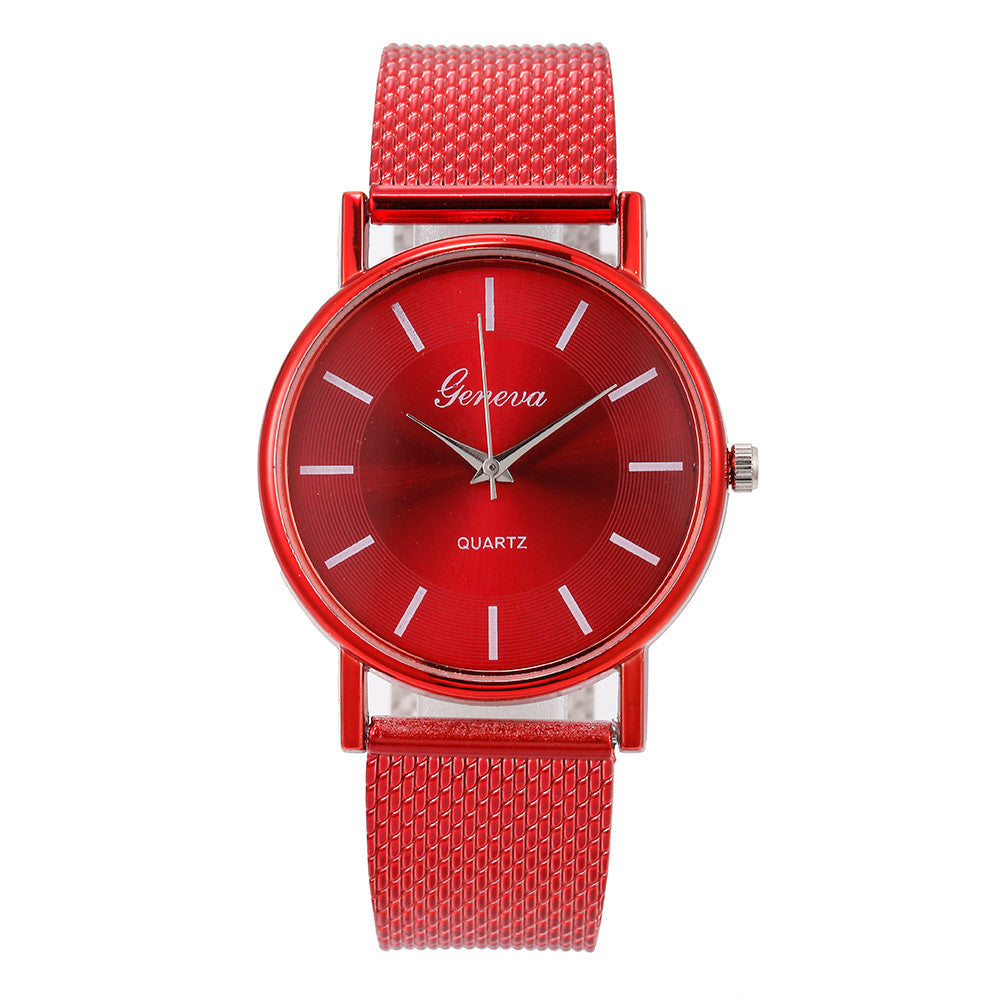 Fashion mesh strap watch - Amazhona 